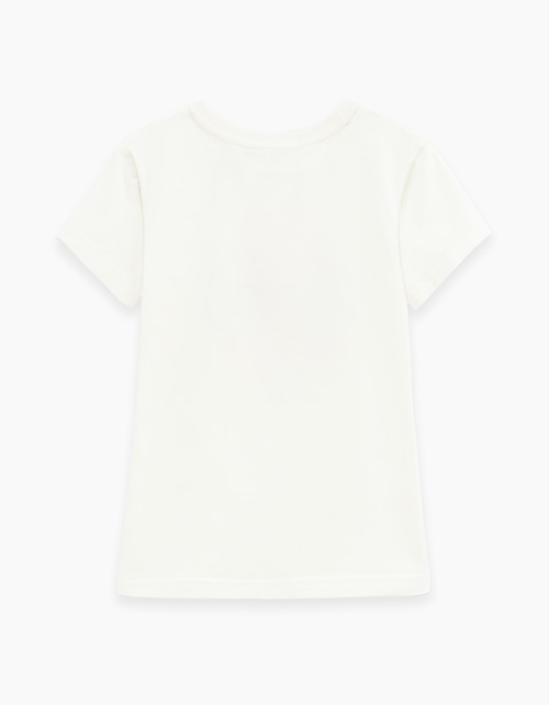 Нарядная футболка для девочки