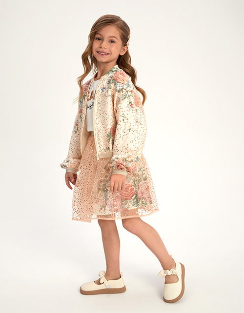 Жакет-бомбер для девочки