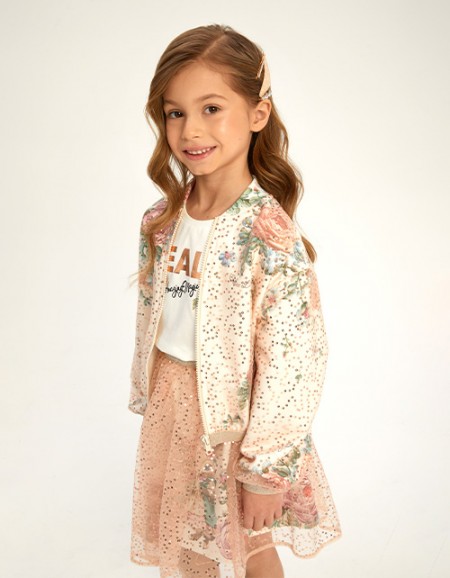 Жакет-бомбер для девочки