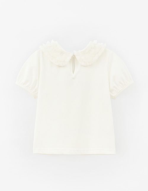 Нарядная футболка для девочки