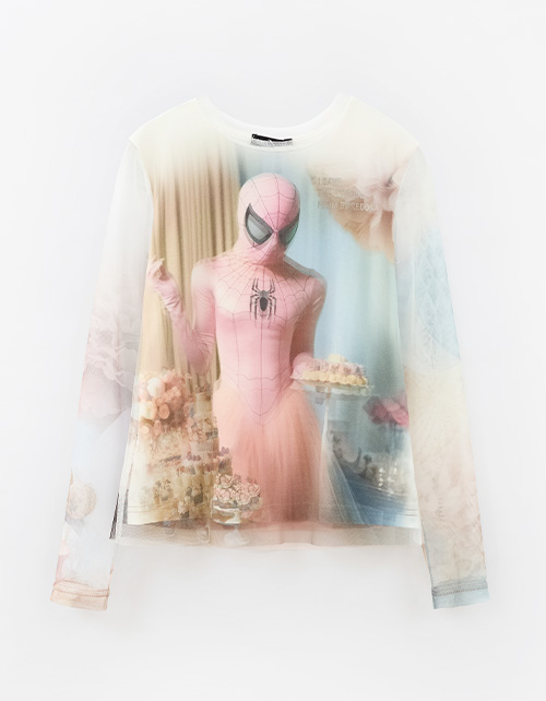 Лонг из сетки для девочки Лонг из сетки для девочки