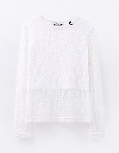 Кружевной лонгслив для девочки