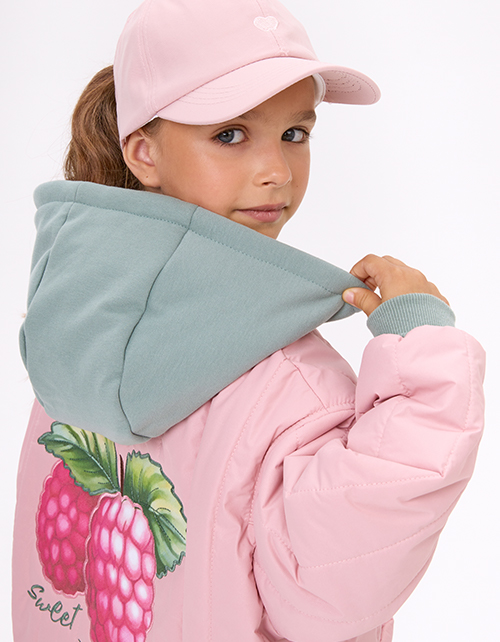 Весенняя стёганая куртка для девочки Весенняя стёганая куртка для девочки