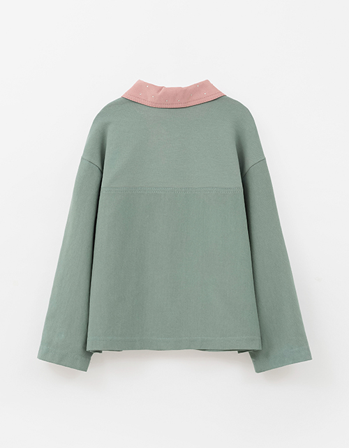 Жакет в утилитарном стиле для девочки