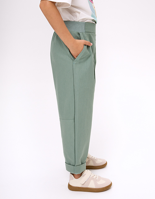 Брюки-багги для девочки Брюки-багги для девочки