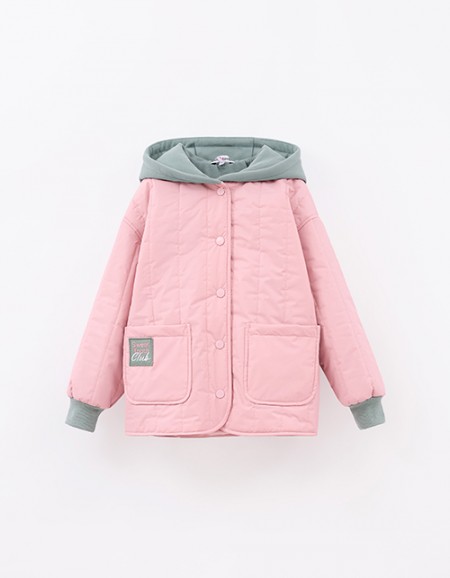 Весенняя стёганая куртка для девочки