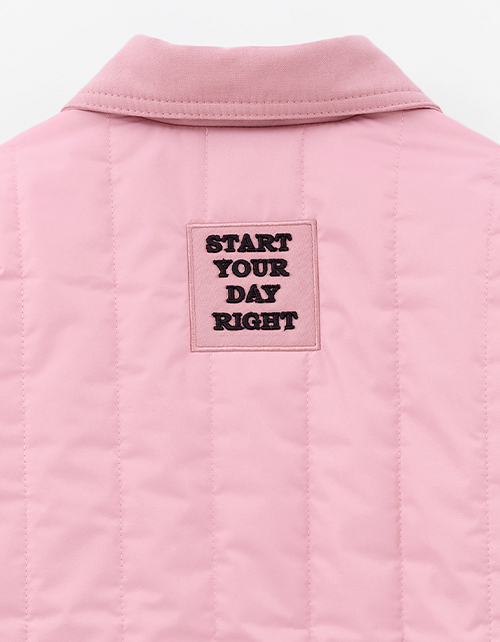 Стёганая куртка для девочки