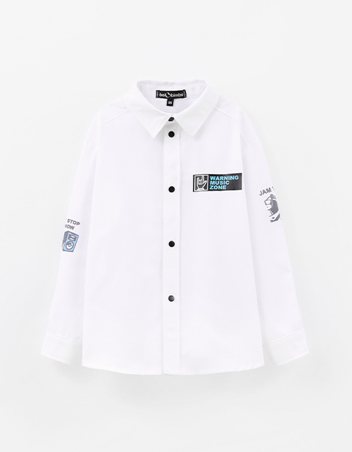 Белая рубашка для мальчика