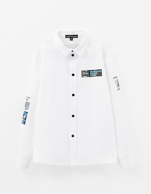 Белая рубашка для мальчика