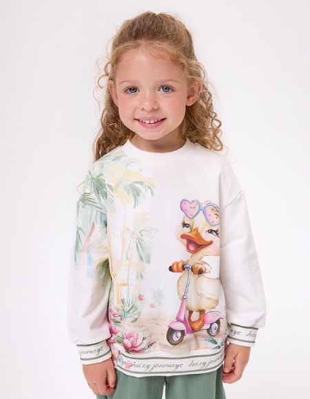 Свитшот для девочки