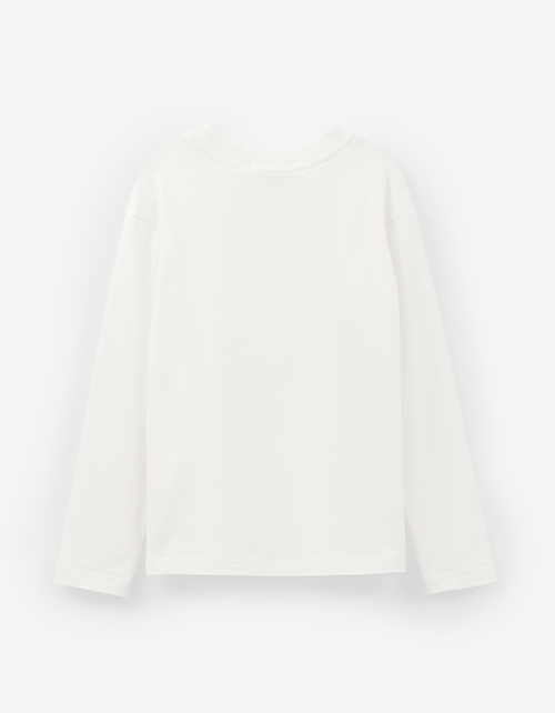 Молочный лонгслив