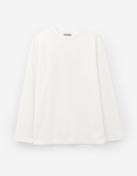 Молочный лонгслив