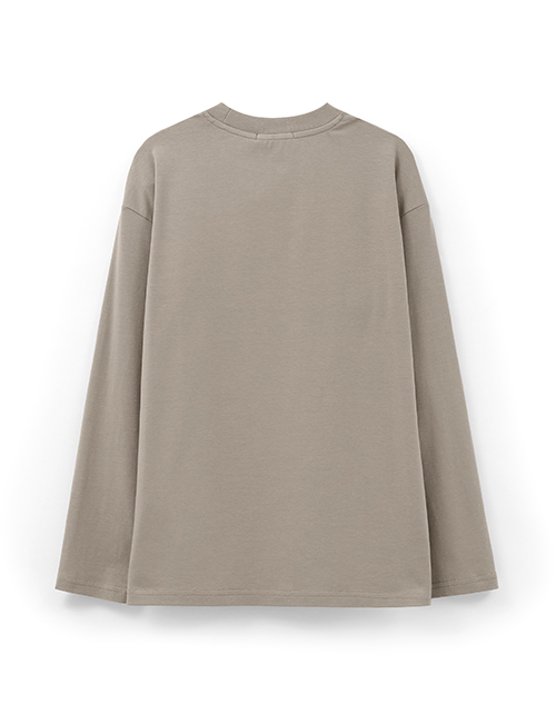 Оливковый лонгслив