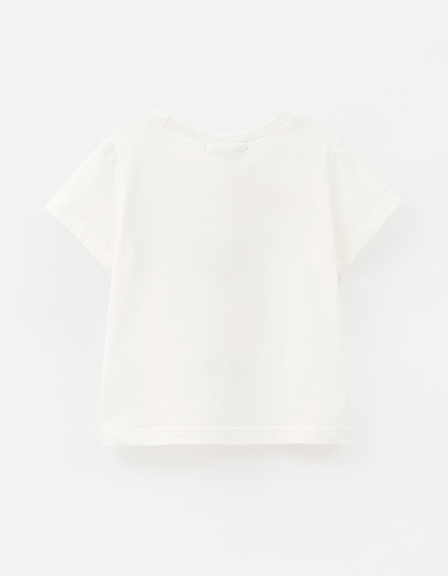 Молочная футболка для девочки Молочная футболка для девочки