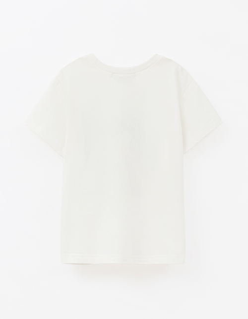 Молочная футболка для мальчика Молочная футболка для мальчика