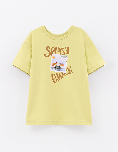 Фисташковая футболка для мальчика