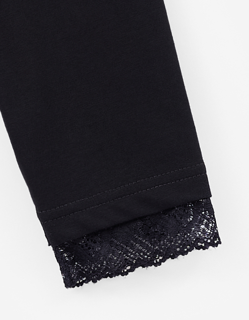 Чёрные бриджи для девочки