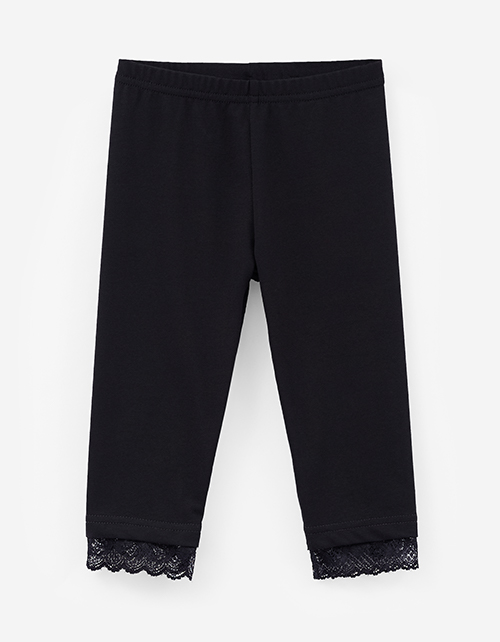 Чёрные бриджи для девочки