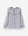 Блузка в клетку для девочки