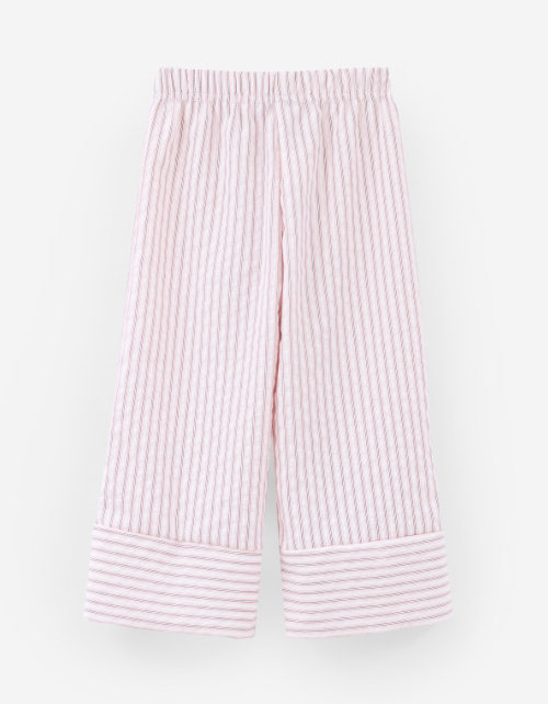 Брюки в пижамном стиле для девочки