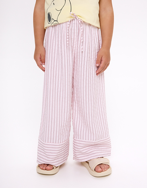 Брюки в пижамном стиле для девочки