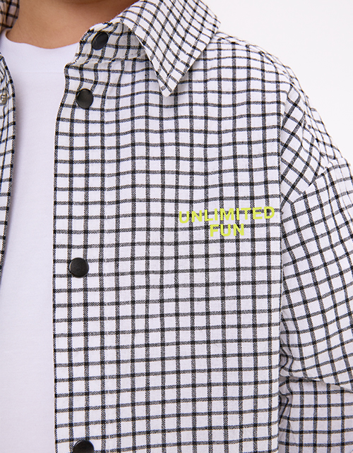 Рубашка в клетку для мальчика