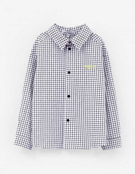 Рубашка в клетку для мальчика Рубашка в клетку для мальчика