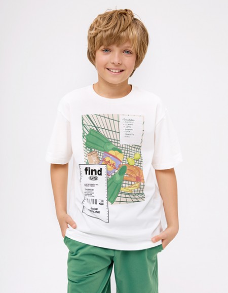 Креативная футболка для мальчика