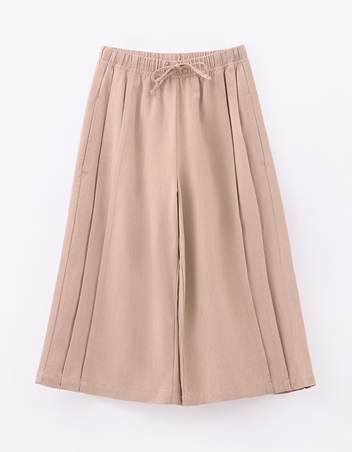 Льняные капри для девочки Льняные капри для девочки