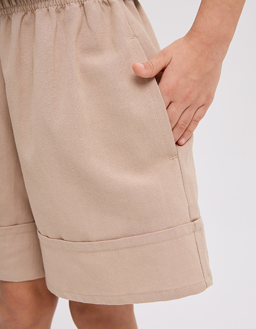 Льняные шорты для девочки Льняные шорты для девочки