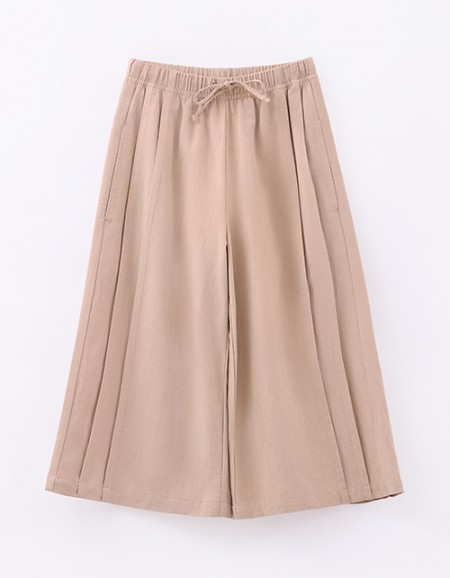 Льняные капри для девочки Льняные капри для девочки