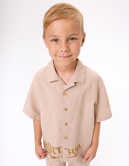 Льняная рубашка для мальчика Льняная рубашка для мальчика