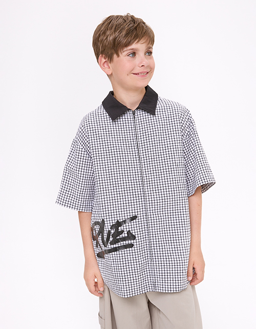 Рубашка с коротким рукавом для мальчика