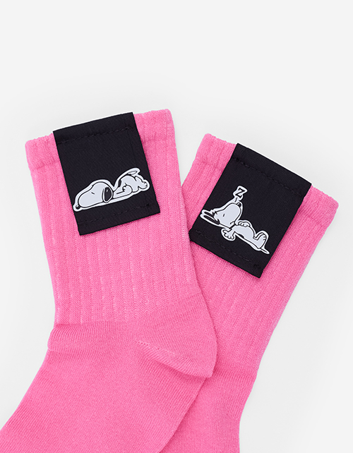 Яркие розовые носки для девочки