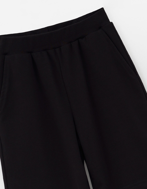 Чёрные шорты-бермуды для мальчика