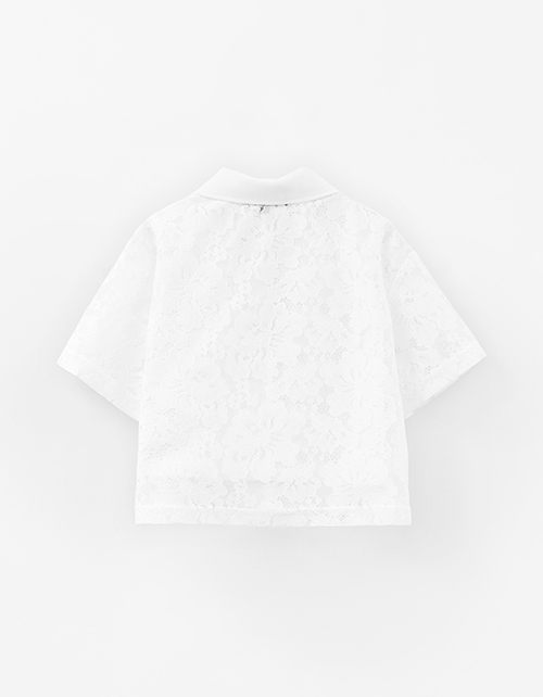 Ажурная блузка для девочки