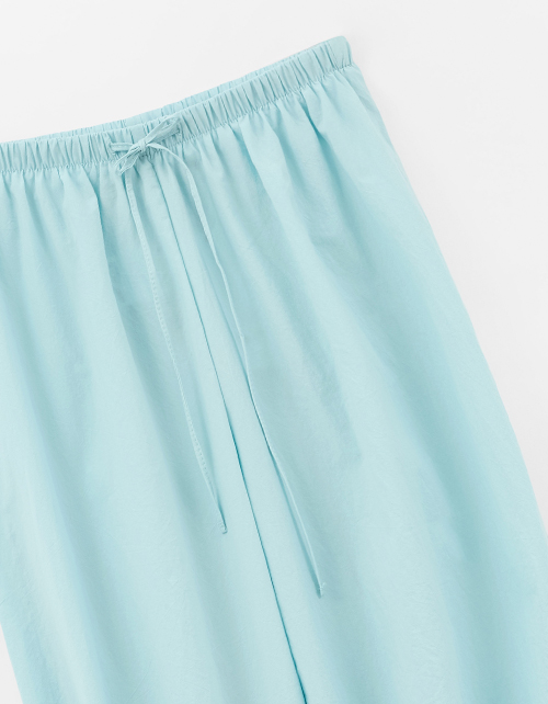 Светло-бирюзовые брюки-аладдины для девочки Светло-бирюзовые брюки-аладдины для девочки