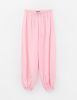 Светло-розовые брюки-аладдины для девочки
