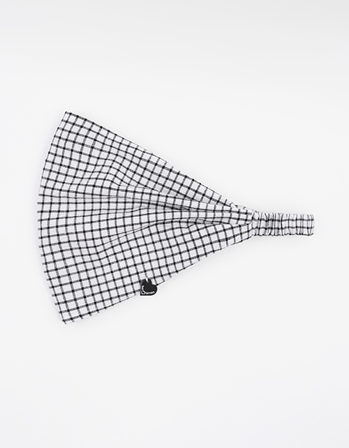 Косынка в клетку для девочки