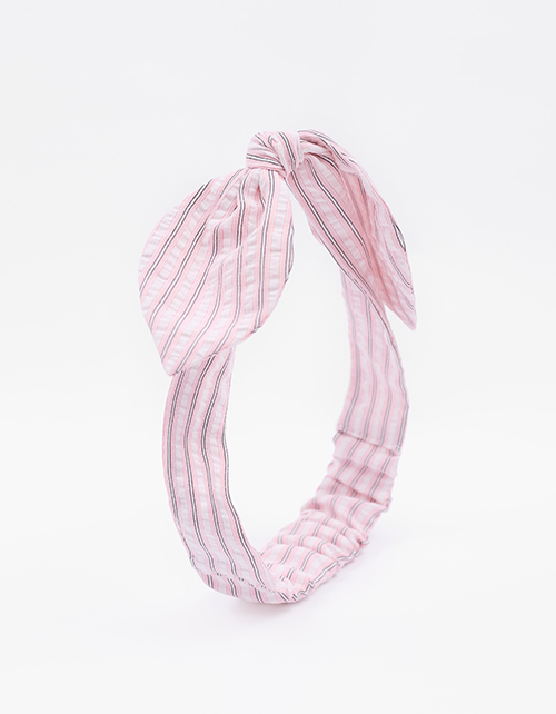 Повязка в полоску для девочки