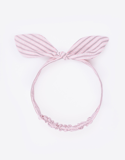 Повязка в полоску для девочки