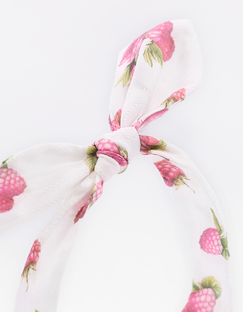 Повязка с малиной для девочки