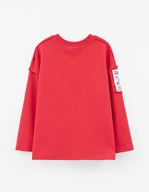 Яркий дизайнерский лонгслив