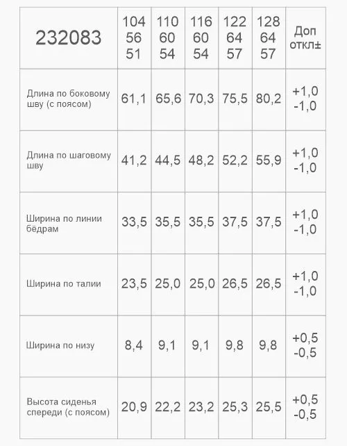 Брюки-джоггеры для девочки 232083 в России -4