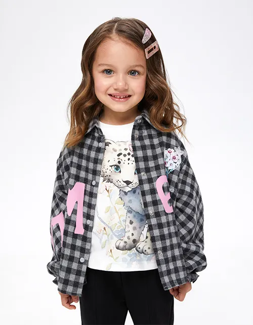 Дизайнерская футболка для девочки 242014 в России -4