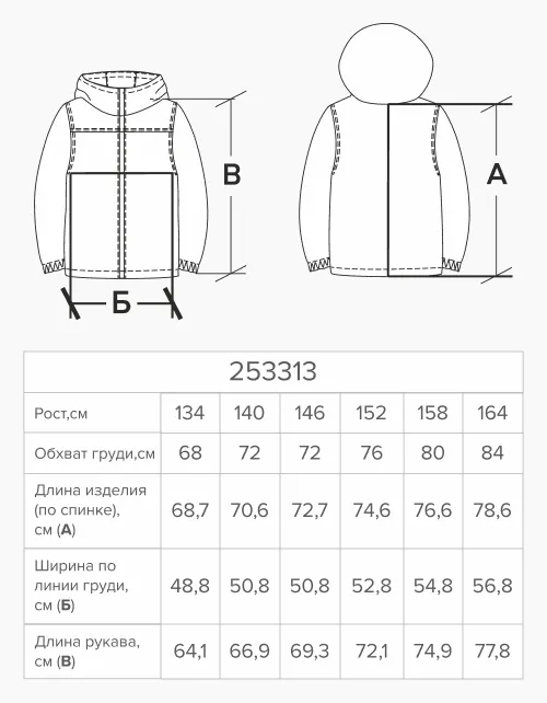 Тёмно-зелёная зимняя куртка для мальчика 253313 в России -4